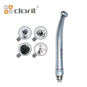 60DB Chromium Alloy Fiber Optic Handpieces Quick Coupling High Speed 6 Hole FDA