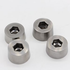 VA80 ST7 ST6 KG5 KG6 Nut Forming Dies , Carbide Cold Forging Die H6-H50 Hole