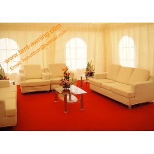 China Outdoor Tents for Events Fire Retardant Aluminum Waterproof  Clear Span Marquee on sale