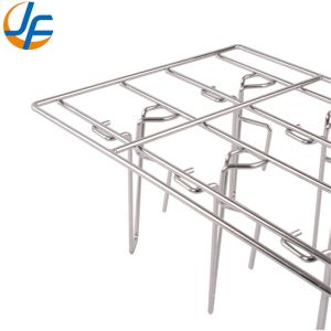 China Best Quality and Lowest Price Stainless Steel Oven Roasting Chicken Rack