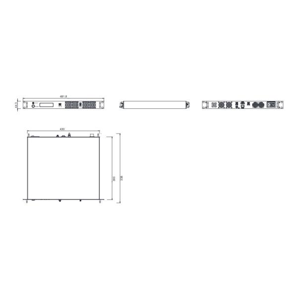 6 To 18 GHz Ku Band Power Amplifier Past CW 33 W Wideband RF Amplifier
