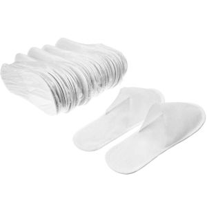 China White 27cm*10.0cm 4mm Sole Disposable Spa Slippers on sale