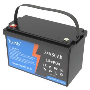 Dust Resistant Lithium Deep Cycle Battery , 24V 50Ah Deep Cycle Storage Battery