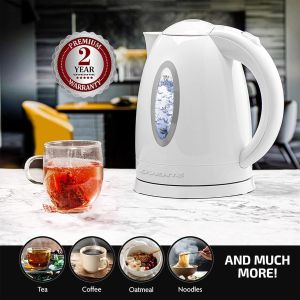Fast Boiling Electric Kettle BPA Free Water Warmer for Braising Cups