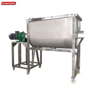 China Stainless Steel Paddle Powder Blending Equipment Jacketed with Button Control on sale