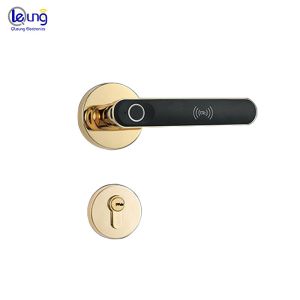 Tuya BLE Electronic Card Access Door Locks Gold Weatherproof Digital Lock