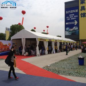 PVC Exhibition Canopy Tent Anti - Rust Structure Easily Dismantling