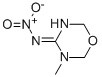 3,6-Dihydro-3-methyl-N-nitro-2H-1,3,5-oxadiazin-4-amine [153719-38-1]