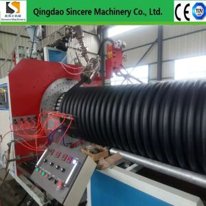 Electric Heating HDPE Spiral Winding Pipe Extrusion Line 110kw-355kw for
