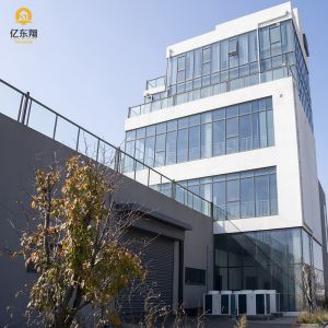 Multi Storey Steel Building with Q355 Q235 Frame and Sandwich Panel Cladding