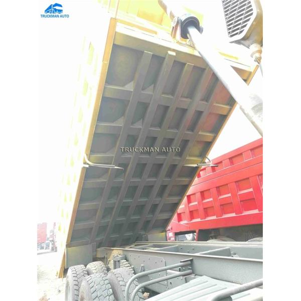 25 Tons Used Howo Dump Truck Around 74790km Mileage EURO III emission standard