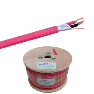 1/0.5tc mm Drain Wire Bare Copper Fire Alarm Cable 3x0.5mm2 Shielded Solid or