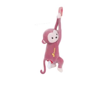 China Lovely Hanging Plush Monkey Carton Set Car Interior Plush Home Decor on sale