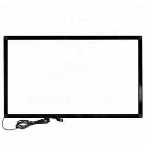 Cheap 55&quot;Inch Infrared Multi Touch Overlay Kit Open Frame Black 300cd/M² for sale