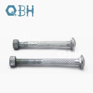 Communication Electrical Transmission Tower Reinforcement Step Bolt Plain