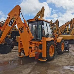 JCB 4CX Backhoe Loader Second Hand Energy Saving With High Capacity