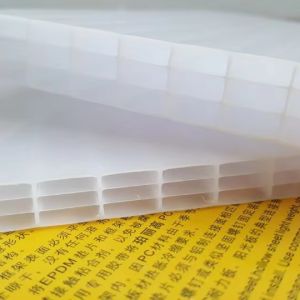 Eco-Friendly Durable Polycarbonate Hollow Sheet with Customized Length for