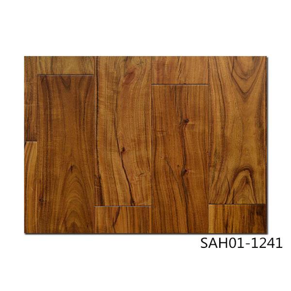 Quality small leaf Acacia Handscraped, UV lacquer, HDF engineered flooring, 3-layer, UV lacquer wholesale