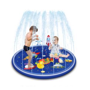 Child Development Water Play Mat Non-Toxic Inflatable Baby Mat Tummy Time Mat