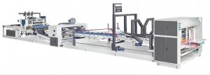 China High Speed Automatic Folder Gluer Machine 130m/min For Carton Box Folding Gluer on sale