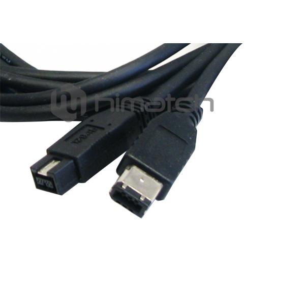Himatch’s IEEE 1394 Cable , Firewire 9 Pin To 6 Pin Cable Assembly 5m For 1394