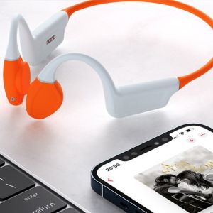 XZH 2024 NewWireless Bluetooth Bone Conduction Earphone V5.0 Neckband Open Ear