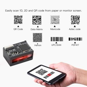 YJFIRST 2D Embedded Mini Bar Qr Code Reader Scanning Engine Fixed Mount Barcode