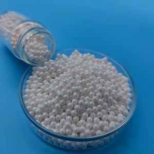 Cheap White Ceramic Bead Blasting Effective Sandblasting Particle B205 for sale