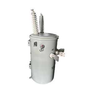 100Kva Single Phase Power Pole Transformer Step Down Transformer 35KV To 240V