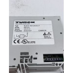 BL20-E-16DI-24VDC-P Turck NEW Microprocessor Control Unit