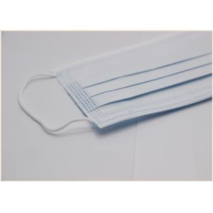 3 Layers Disposable Face Masks Face Mask With Elastic Ear Loop Customized Color