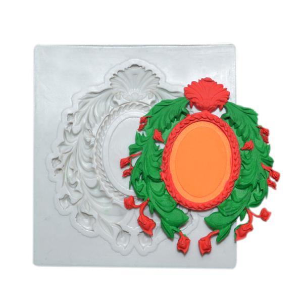 Quality Mirror Shape Silicone Shaped Baking Molds Diy Handmade Cake Fondant Customized wholesale