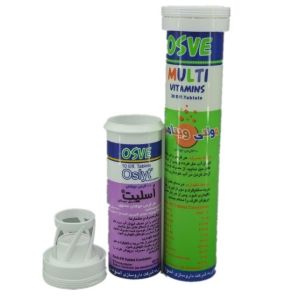 Small Tube Custom Color Plastic Bottles for VC Effervescent Tablets Capsule