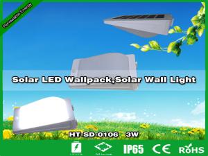 3W Motion sensor Smart Solar LED Wall Light,solar wallpack  LED light