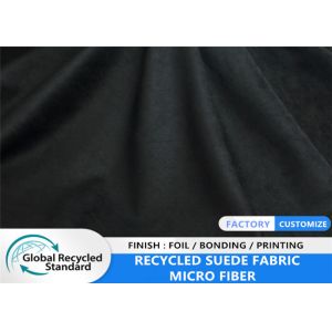 100% Recycled Polyester Micro Fiber Suede 130GSM Pillow Boots Fabric