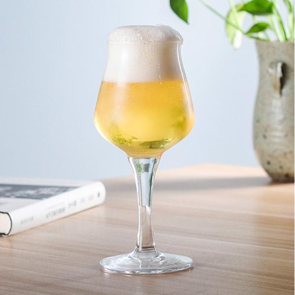 Quality 250ml / 9oz Teku Beer Glasses Long Stem Elegant Visual Presentation wholesale
