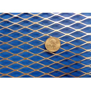 Balcony Roof Gutter Guard Aluminium Expanded Metal Mesh Flooring ISO SGS