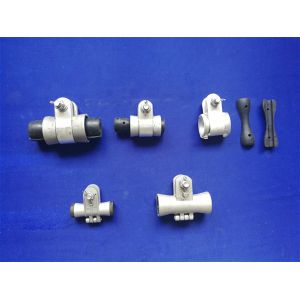 50kN Overhead Line EPDM Insert Optical Wire Suspension Accessories