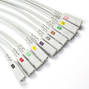 Conmed EKG Lead Compatible with Latex-free 10Lead ECG Diagnostic Cable IEC