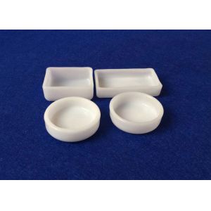 Translucent Slip Cast Quartz Crucible , Size / Shape Custom Silica Crucible