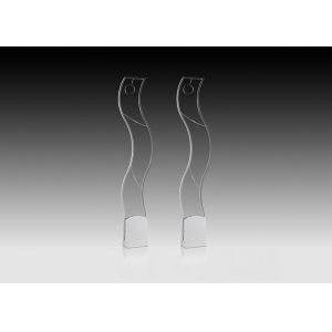 Aluminum EAS Security System People Counting , Silver / Black EAS Pedestal