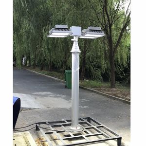 8m Pneumatic Telescopic Mast Light Tower for Fire Tender Illumination-4x200W LED