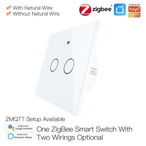 Zigbee Wifi Smart Wall Light Switch Voice Control Light Switch