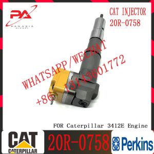 Diesel fuel injector Engine Parts Common Rail Inyector 1747526 174-7526 20R-0758