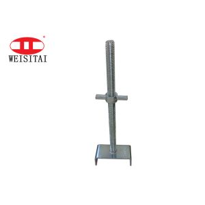 Adjustable Formwork Galvanized U Head Jack Base