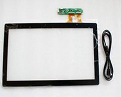 Cheap 19&quot; Projective Capacitive Touch Screen ,10-point touch Capacitive Touch Panel Controller with tempered glass for sale