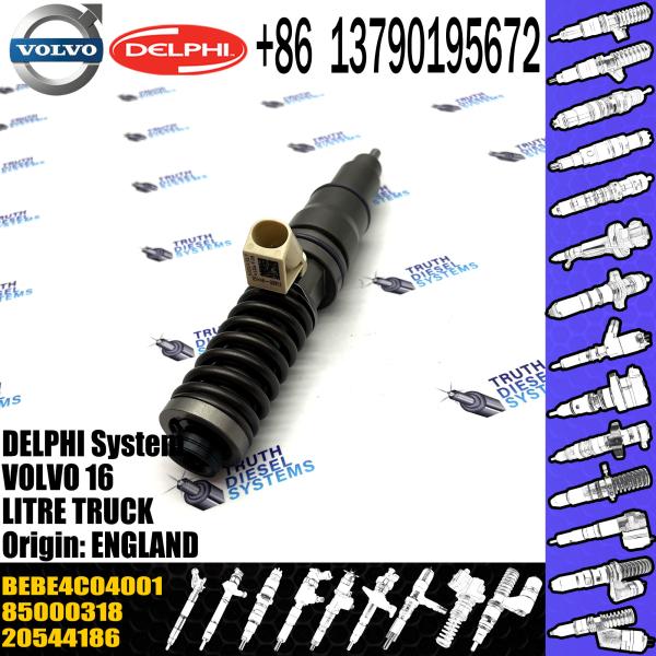 diesel fuel injector BEBE4C04001 BEBE4C04101 20544186 85000318 for VOL FH 16