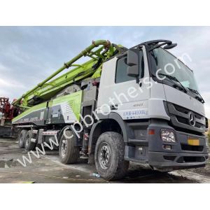 Green 2018 Zoomlion 56m Truck Mounted Pump with Mercedes Benz ZLJ5440THBBE