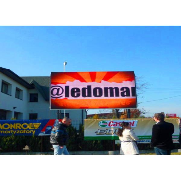 Quality 5000 Nits Outdoor Fixed LED Screen Panel High Resolution P4 Video Poster Board wholesale