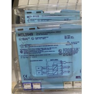 Cheap The MTL5049 Isolates And Passes On Two 4/20mA Signals From A Controller Located In The Safe Area To Two Loads Located In The Hazardous Area. for sale